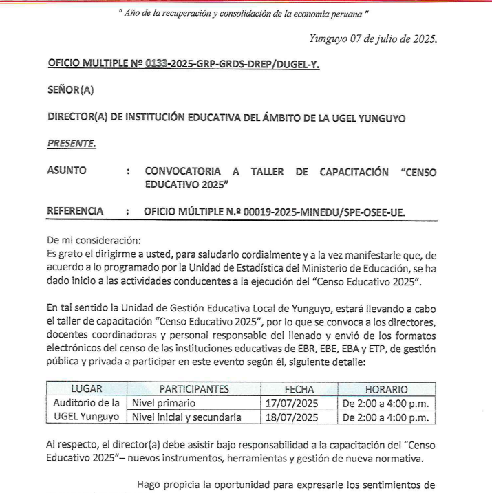 Imagen Comunicado